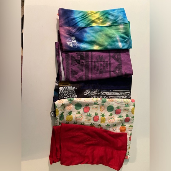 SA Face Shields, multi colored, 5 total - Picture 2 of 2